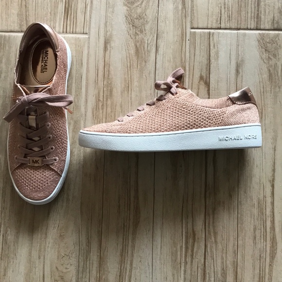 michael kors rose sneakers